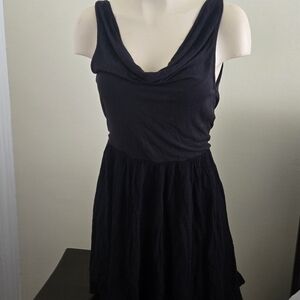 Free People Combination Black Dress